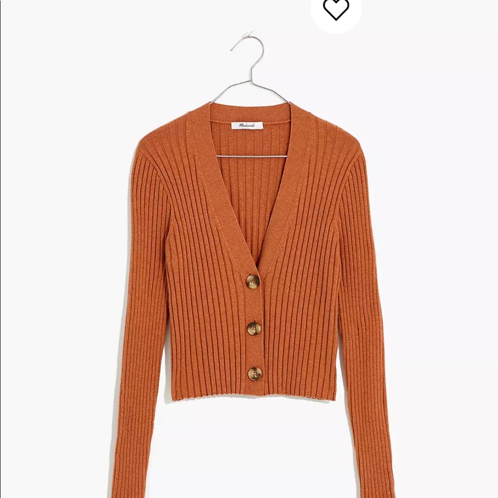 Madewell Brenville Crop Cardigan